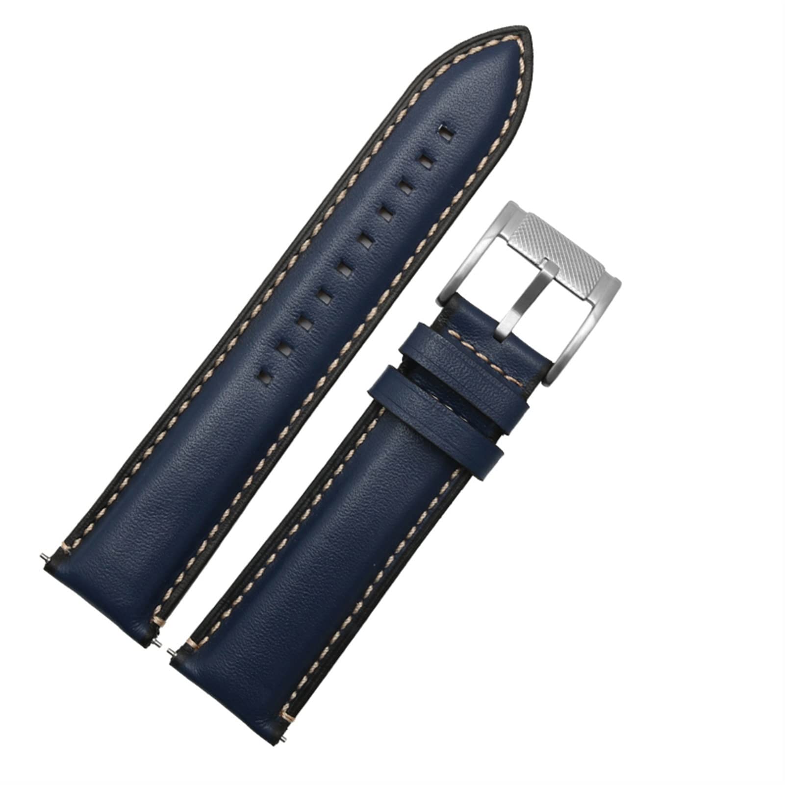 Liberación rápida Genuinelather Reloj Correa para Fossil FTW1114 4016me3110 FS5436 24 20 2 Banda de reloj de 2 mm para Huawei Pro 2 Gear S2 S3