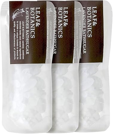 Amazon リーフ ボタニクス バスシュガーラベンダー3個セット リーフ ボタニクス ビューティー 通販