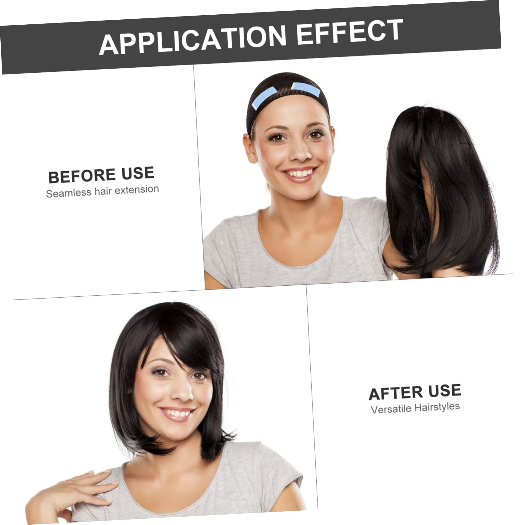 Balacoo 5sets Strong Hair Extension Tape Double Sided Wig Tape Comfortable Invisible Wide Usage 36pcs*5