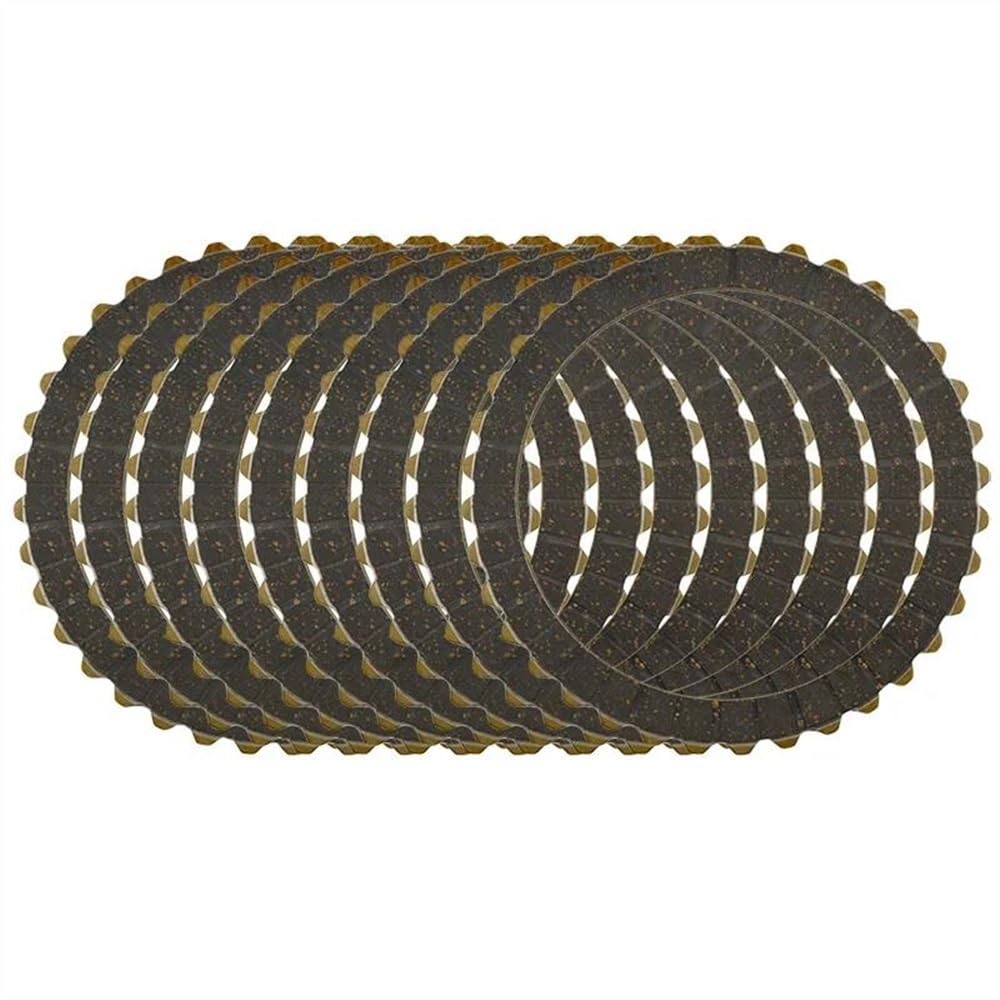 SCUUBE Kit De Placas De Fricción De Embrague De Baquelita para Motocicleta para Hon&da GL1200 GL 1200 Gold Wing 1200 1986-1987 Engranaje Impulsor