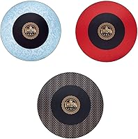 Vista 4 de Triton Premium - Tapete de mesa de póquer para 8 jugadores, portátil, multielastano, de goma, portátil, con bolsa de transporte de tela Oxford