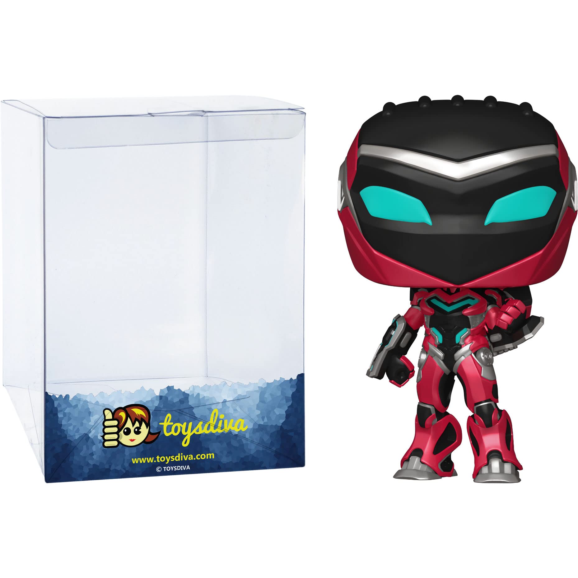 Ironheart MK 2: P o p ! Vinyl Figurine Bundle with 1 Compatible Graphic Protector (1176-66717 - B)
