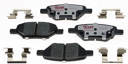 Miniatura 2 de Raybestos Element3 - Juego de pastillas de freno traseras de repuesto automotriz para Pontiac, Chevrolet, Saturno (EHT1033H)