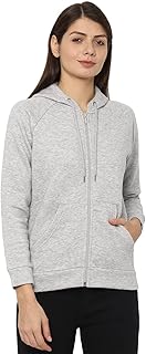 Allen Solly Women's Synthetic Hooded Neck Sweatshirt-picture-15