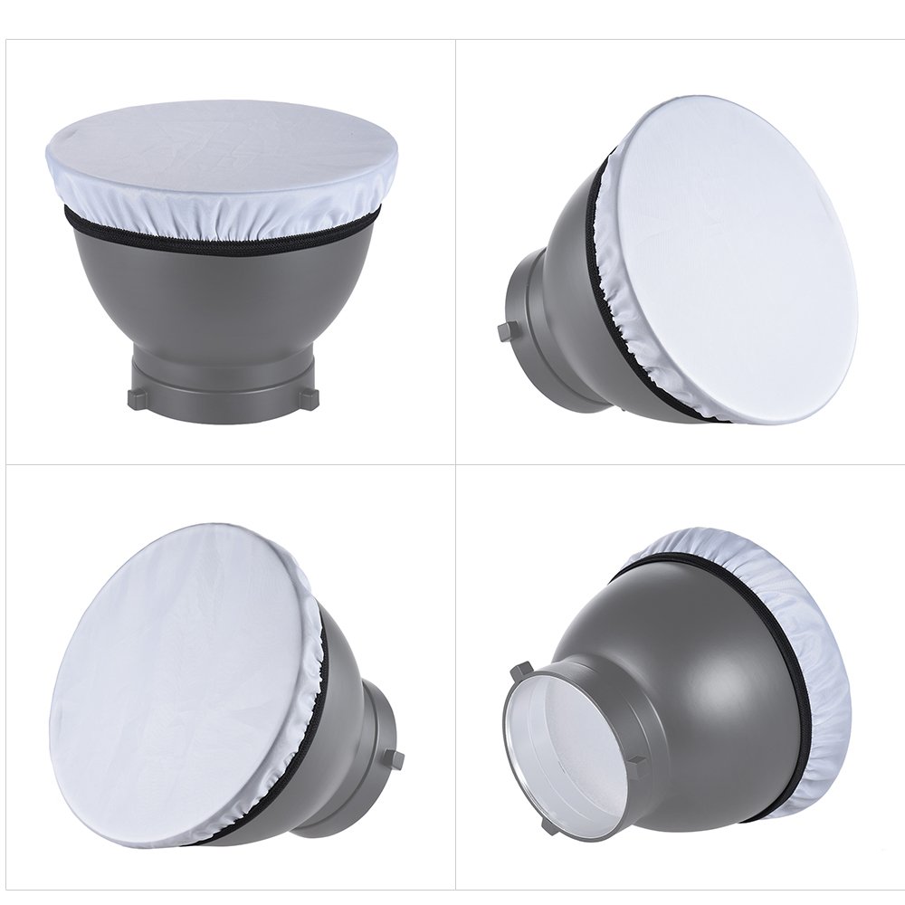 Andoer Fotografia Panno Morbido Diffusore per 7inch/18cm Fotografia Flash Reflector