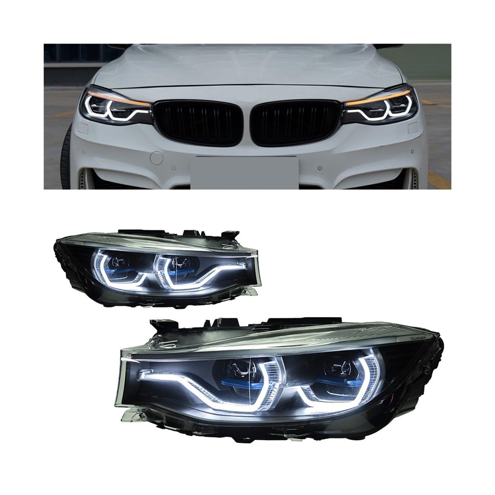 BMW F44 RHD ヘッドライト BMW 2 Series F44 Gran Coupe Adaptive LED Headlight LEFT USED
