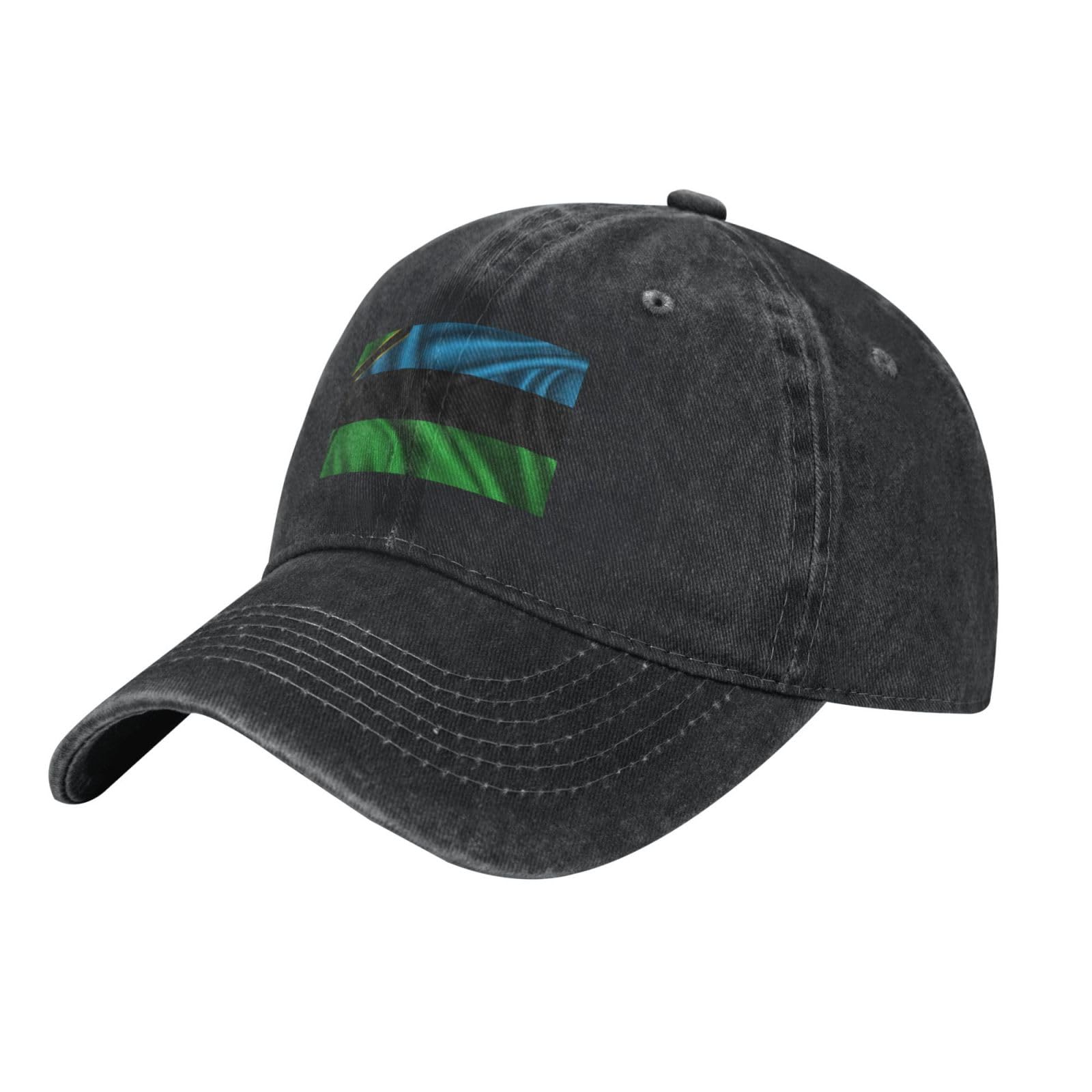 Silk Style Flag of Zanzibar Baseball Cap Women Men Baseball Caps Vintage Cowboy Hat Dad Hats Black