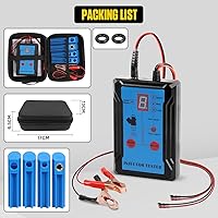 Vista 9 de Kit de Herramientas Probador Limpiador de Inyectores de Combustible 8 Modos de Pulso Probador de Inyectores Prueba 2 Inyectores de Combustible