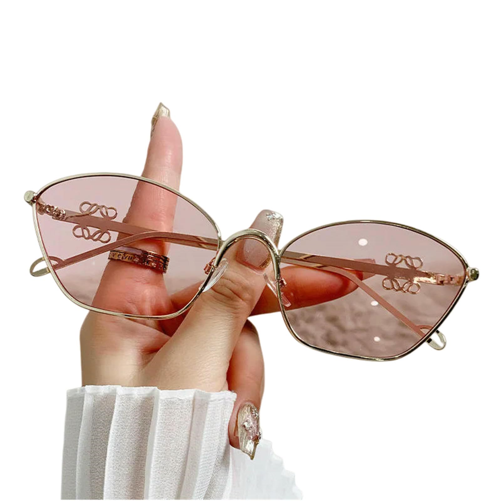 Lunettes de soleil en métal femmes pour révéler votre style unique en plein air