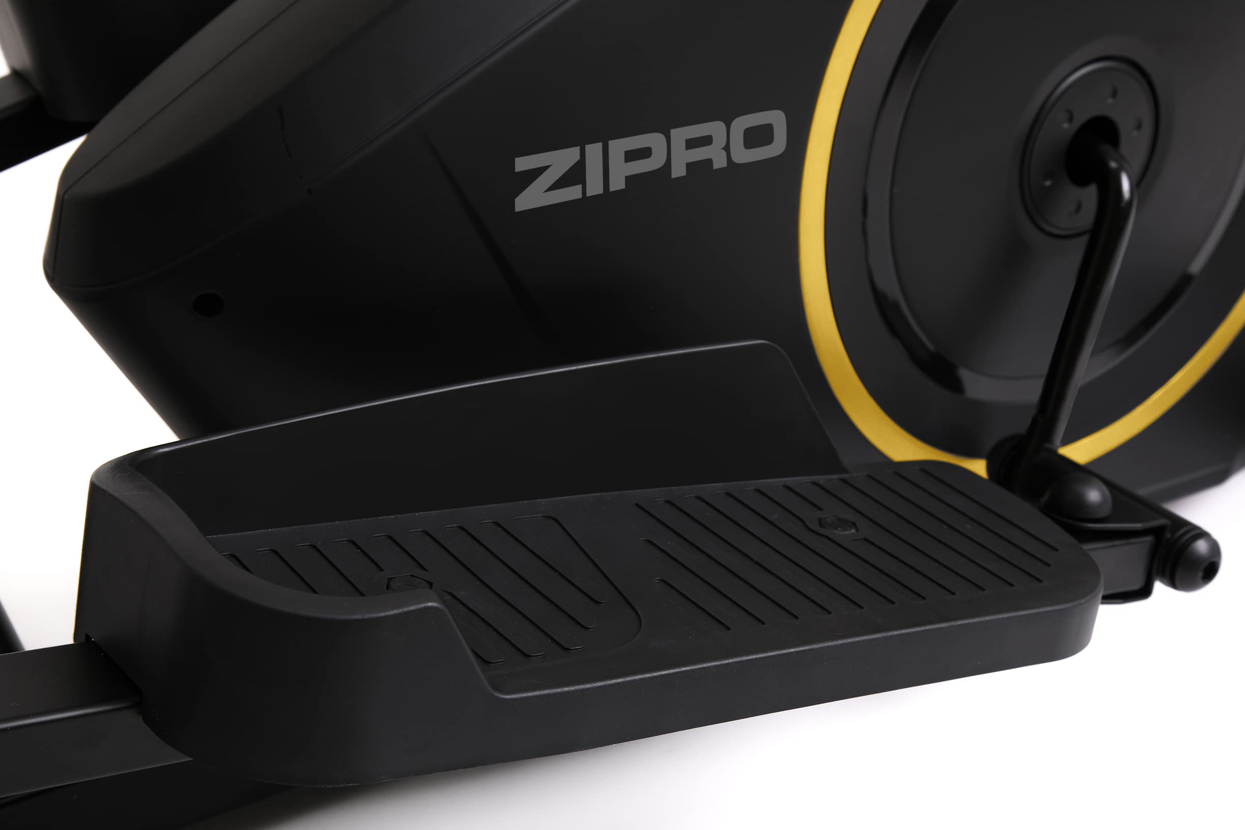 Zipro Crosstrainer Burn, elliptique jusqu'à 120 kg, équipement d'entraînement Cardio à Domicile, Appareil de Fitness, Machines d'exercice, vélo elliptique, 8 Niveaux de résistance
