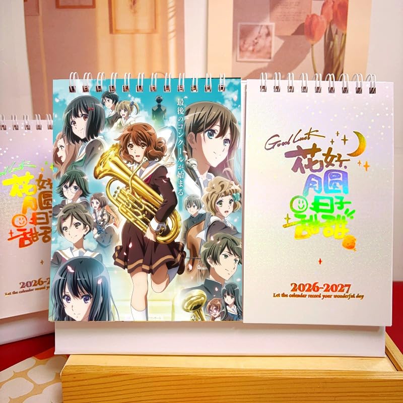 Amazon | 響け ユーフォニアム 卓上カレンダー 2026-2027 1冊2年 黄前