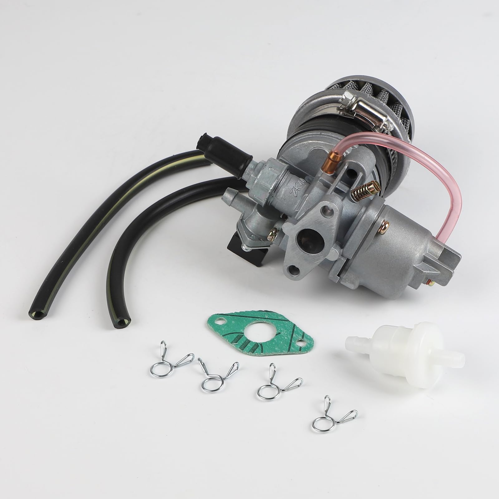 EFUTURETIME Carburatore 49cc con Filtro Aria per Mini Moto a 2 Tempi 47cc - 49cc Carburatore 13mm per Mini Quad Dirt Bike Pocket Bike Moto Bambini
