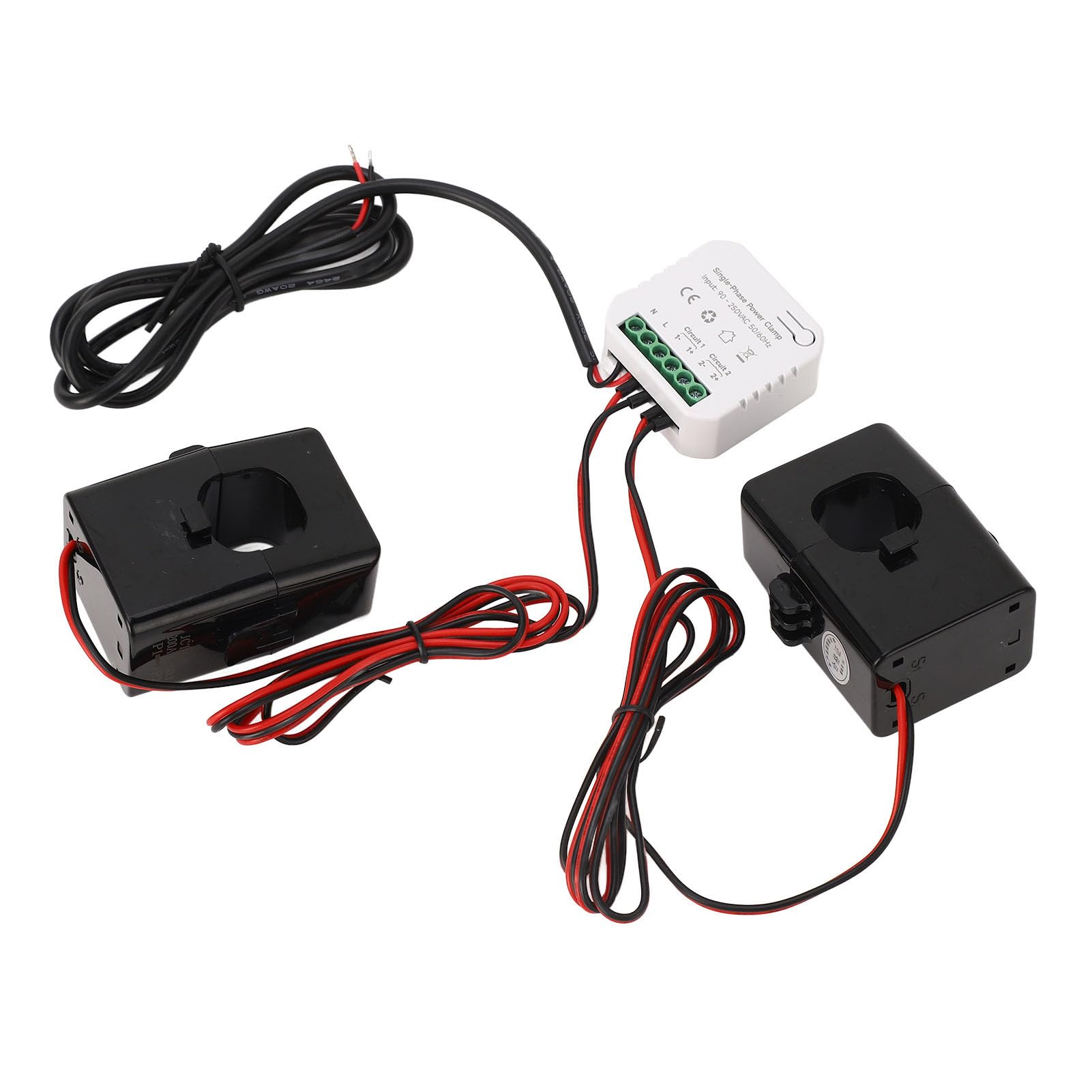 Generic Smart Power Energy Meter mit Erhöhter Sicherheit und 2x200A CT-Sensoren für die Smart-Home-Integration