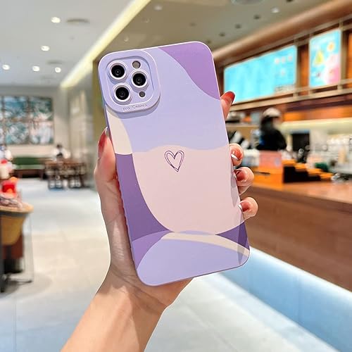 Miniatura 2 de YKCZL Funda compatible con iPhone 11 Pro Max de 6.5 pulgadas, con bonitos patrones artísticos de pintura multicolor, funda delgada y protectora de