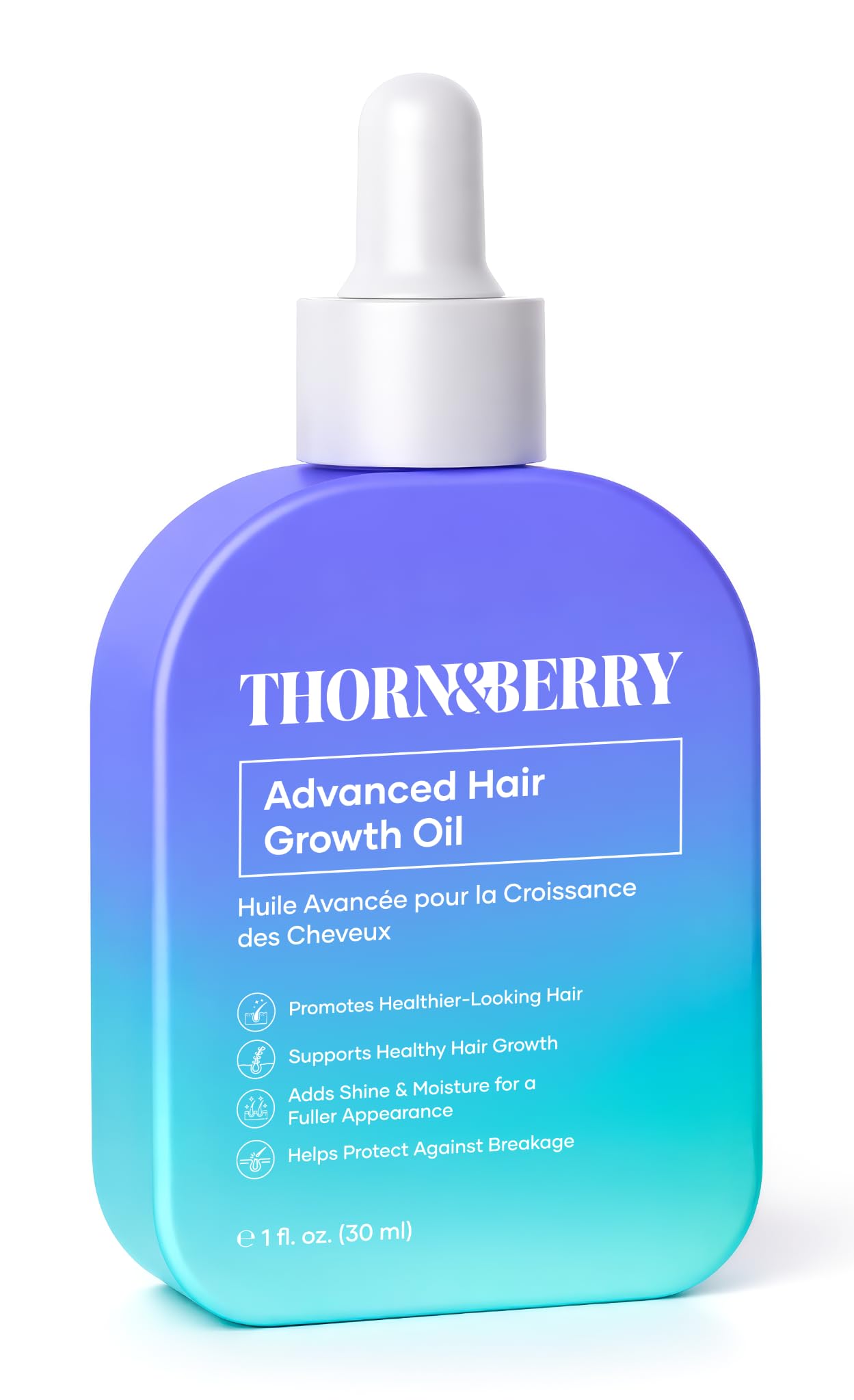 Hair Oil With Rosemary, Castor Oil, Biotin, Peptides | Hair Oil Treatment