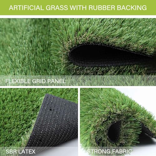 Artificial Grass for Dogs, Dog Pee Grass, Fake Grass for Dogs Potty Training, 4x6ft Extra Large Turf Grass, Reusable Puppy Wee Wee Pads, Dog Supplies, Indoor Outdoor - Image 6