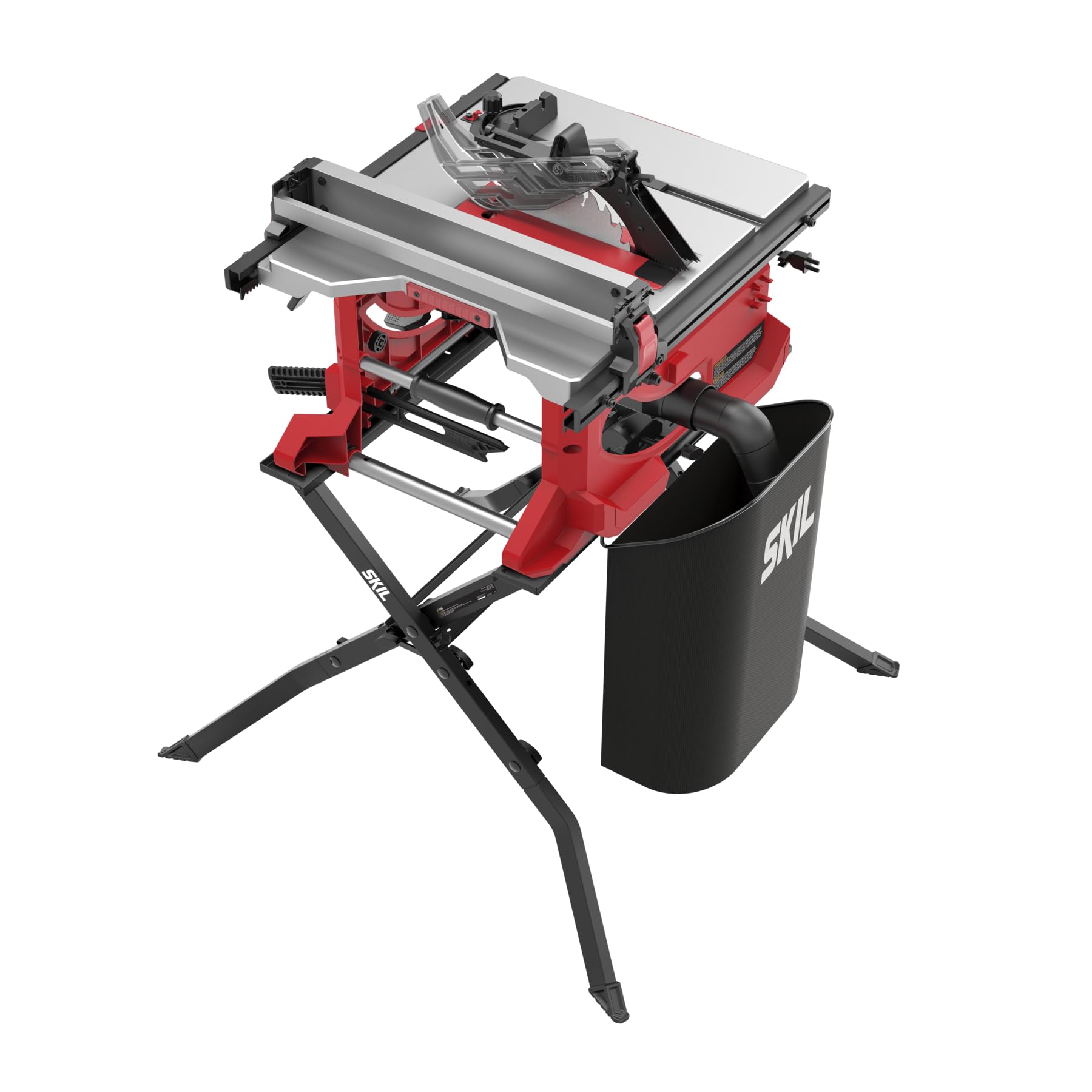 SKIL Sierra de mesa compacta y soporte plegable de 15 amperios, 8-1/4 pulgadas, TS6338-00