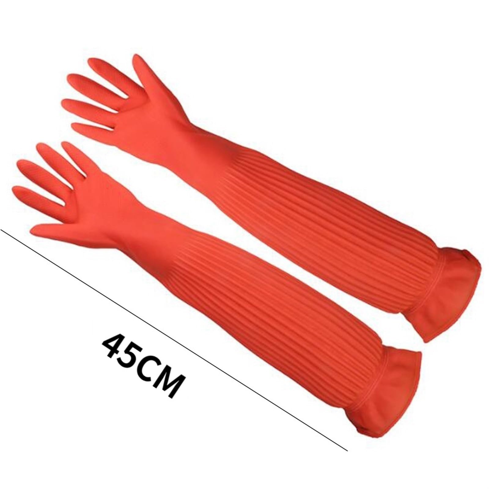 saubere Handschuhe, 45/56 cm lange Handschuhe, Aquariumhandschuhe(45cm)