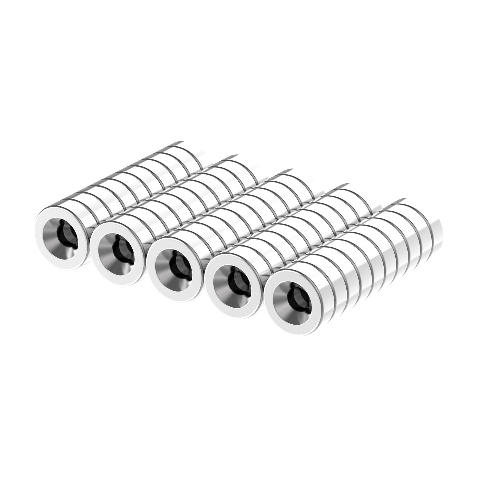 N52-3/8 D x 1/8" H - 60 Pack, Strong Neodymium Disc Magnets, Powerful Rare Earth Magnets, Round Fridge Magnet, Refrigerator Magnet for Whiteboard,Locker, Crafts,DIY Building Scientific — Amazon image 10