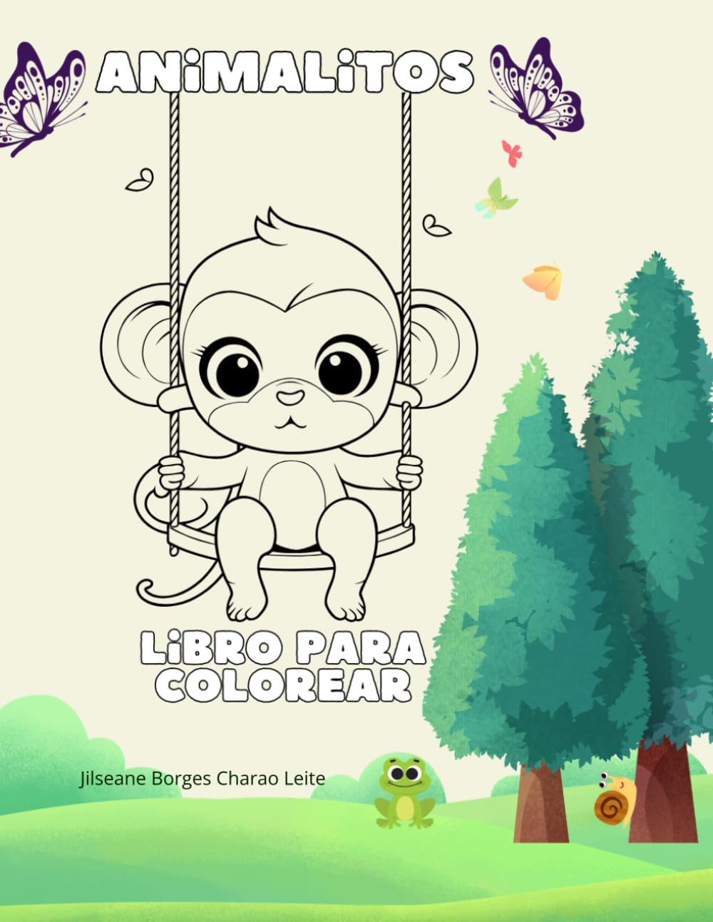 Animalitos: libro para colorear animales