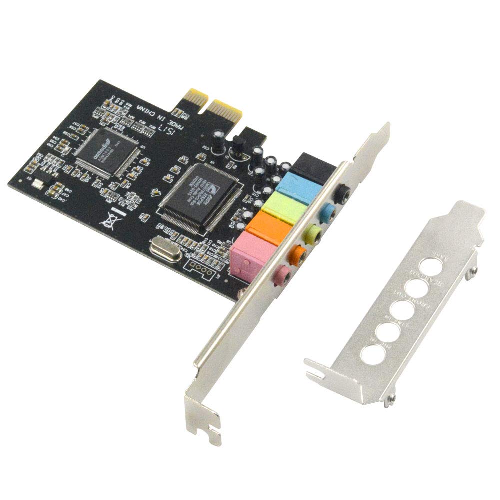 GODSHARK PCIe Sound Card, 5.1 Internal Sound Card for PC Windows 10