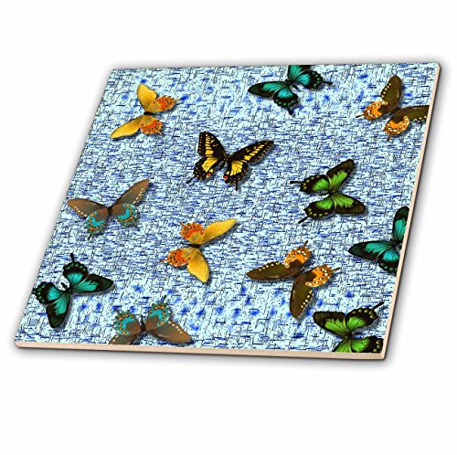 Carrelage en céramique 3dRose CT_27905_4 de dimensions variables pour projets de décoration - 2