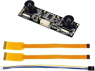 Waveshare for Jetson Nano Camera IMX219-83 Stereo Camera Dual IMX219 8MP Binocular Camera Module Supports NVIDIA Jetson Nano Developer Kit Original and New B01 Version