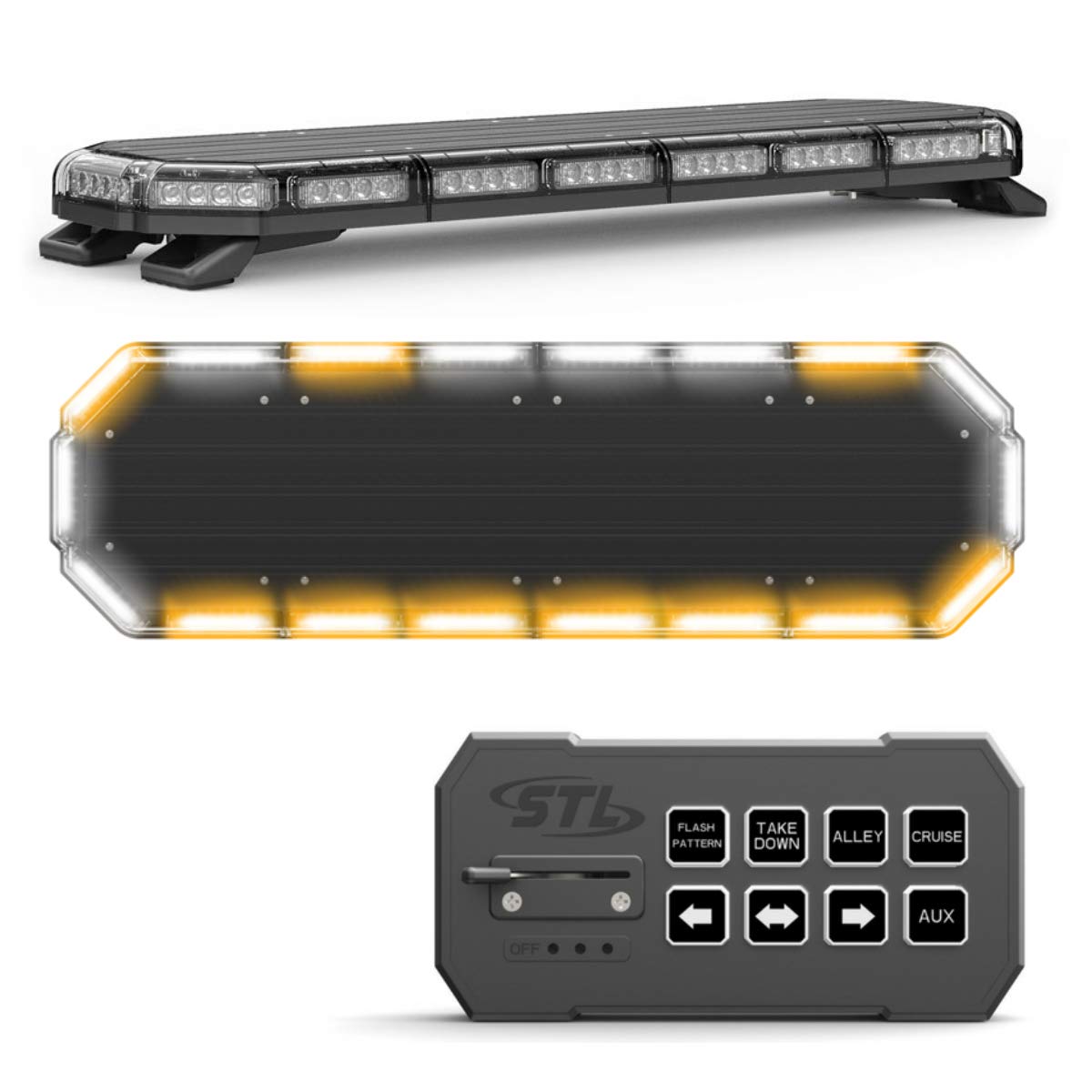 Buy SpeedTech Lights KForce 36 Full Size LED Strobe Light Bar Roof