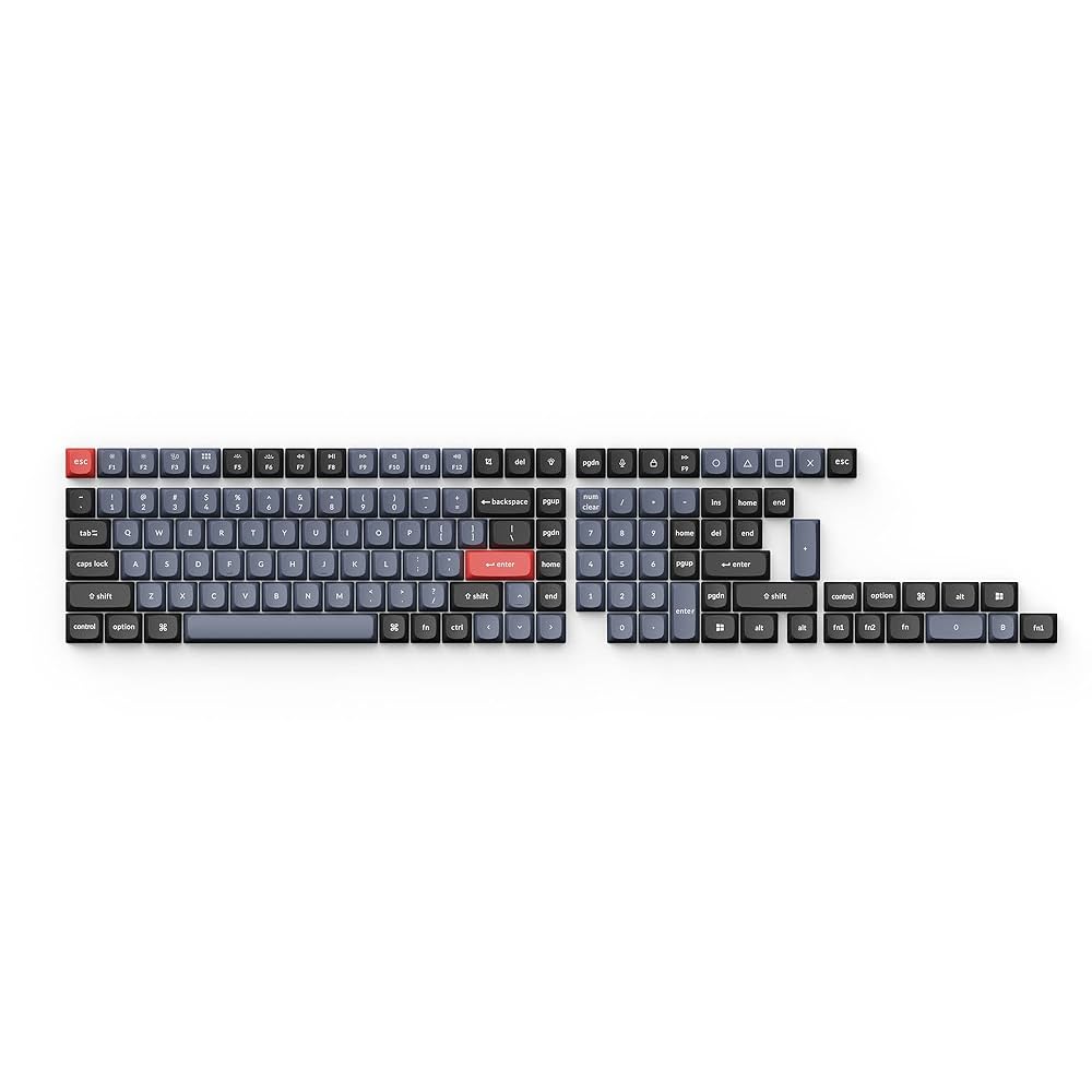 長（OSA）キャップ Amazon | Keychron ダブルショット OSA PBT キーキャップ