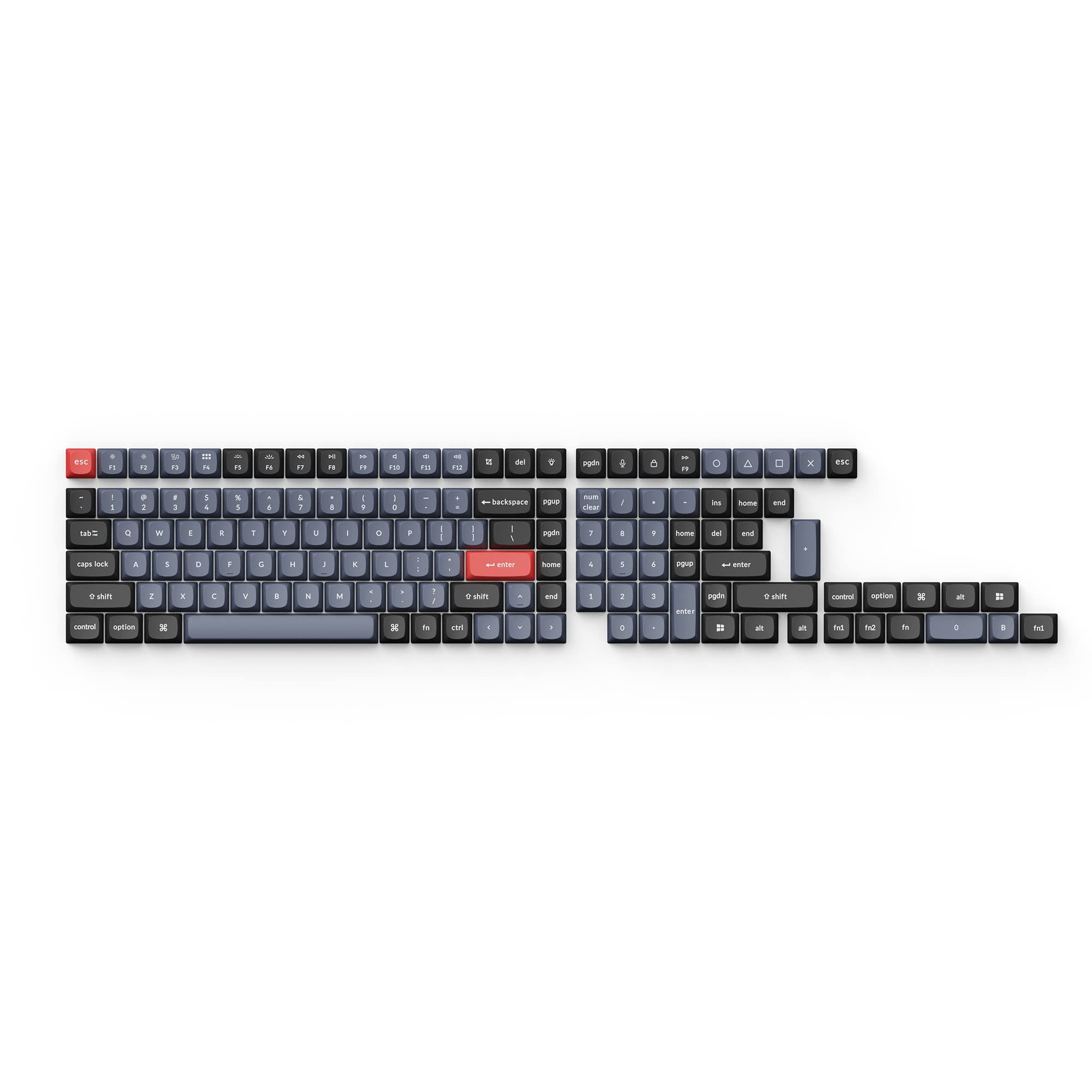 Amazon | Keychron ダブルショット OSA PBT キーキャップ