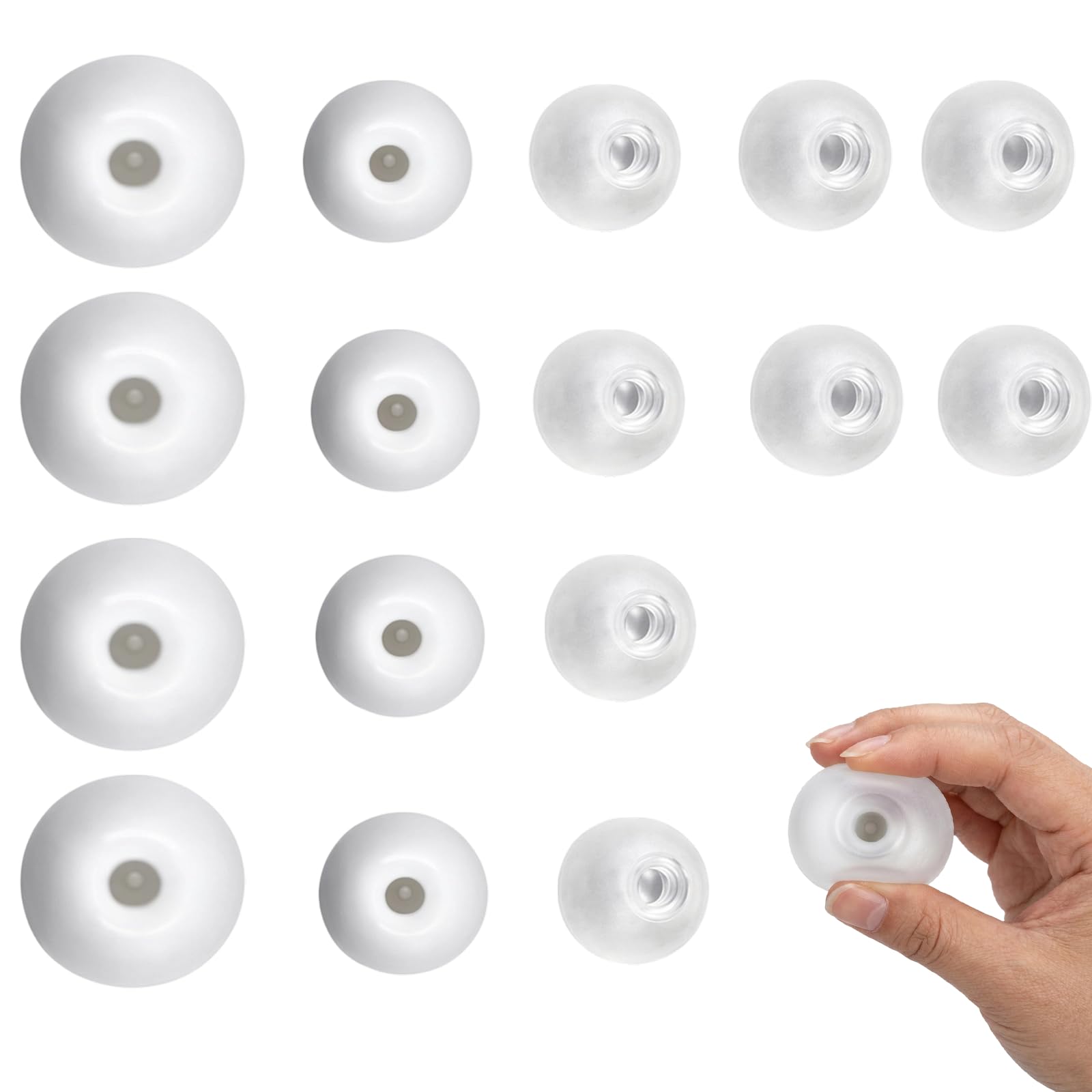 12 PCS Squishy Skins, Blank Pressure Ball Skins For DIY, Soft Material For Adult Creative Projects, Compact Set With 4 Sizes 6/5.5/5/4 cm