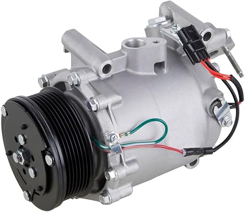 Compresor de CA y embrague A/C para Honda Civic Si 2006 2007 2008 2009 2010 2011 - BuyAutoParts 60-02306NA NUEVO
