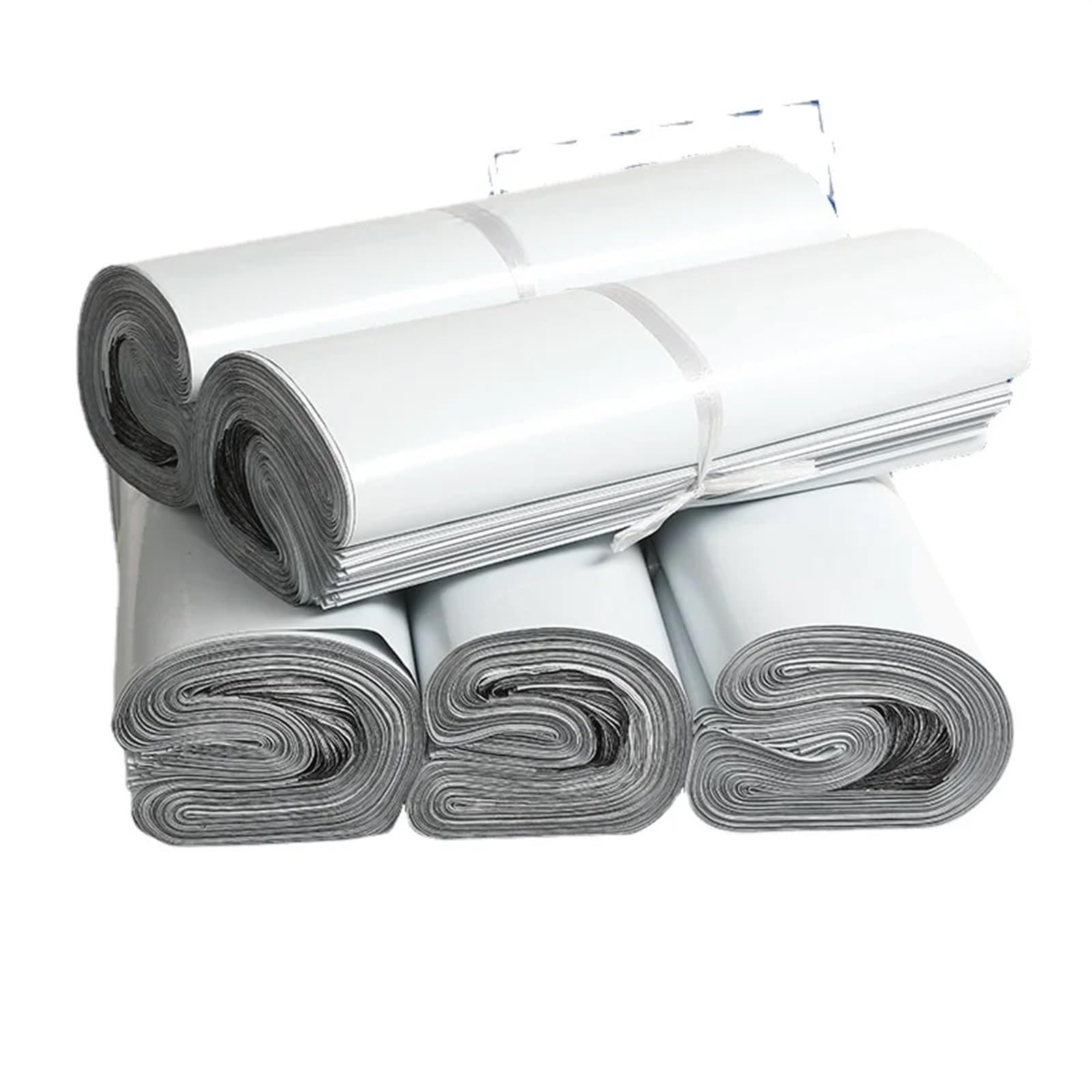 Buste Per Spedizioni 100 pz/lotto Bianco Corriere Busta Busta Espressa Borse contenitore Sacchetti Postali Sigillo Autoadesivo PE Sacchetto di Plastica Imballaggio di Spedizione(Yellow,25 35cm)