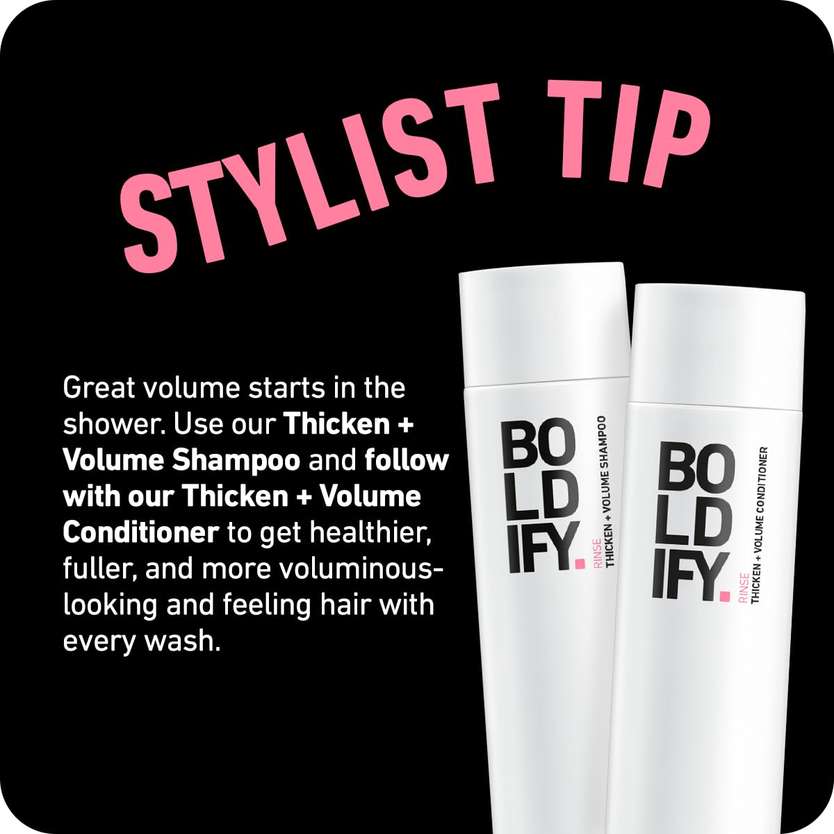 Boldify Dry Texture Spray - Hair Volumizer and Texturizing Spray for Fine Hair - Stylist Recommended Volume Products for Women & Men - Image 9