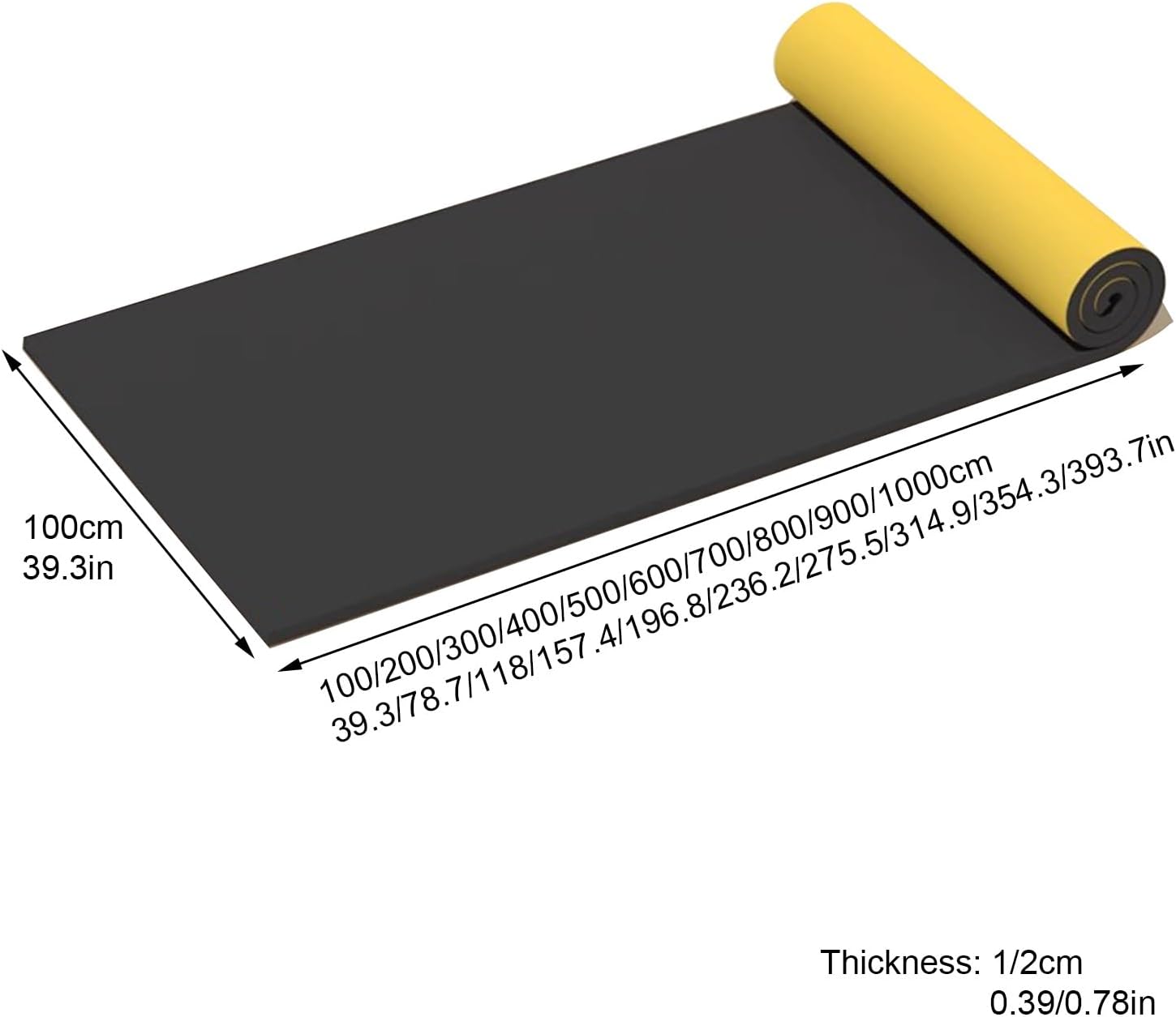 Heavy-Duty Car Parking Wall Protector - Self-Adhesive Rubber Foam Corner Guards, Waterproof Garage Column Shield, Soundproof Bumpers for Wall Edges - Durable Wall Protection