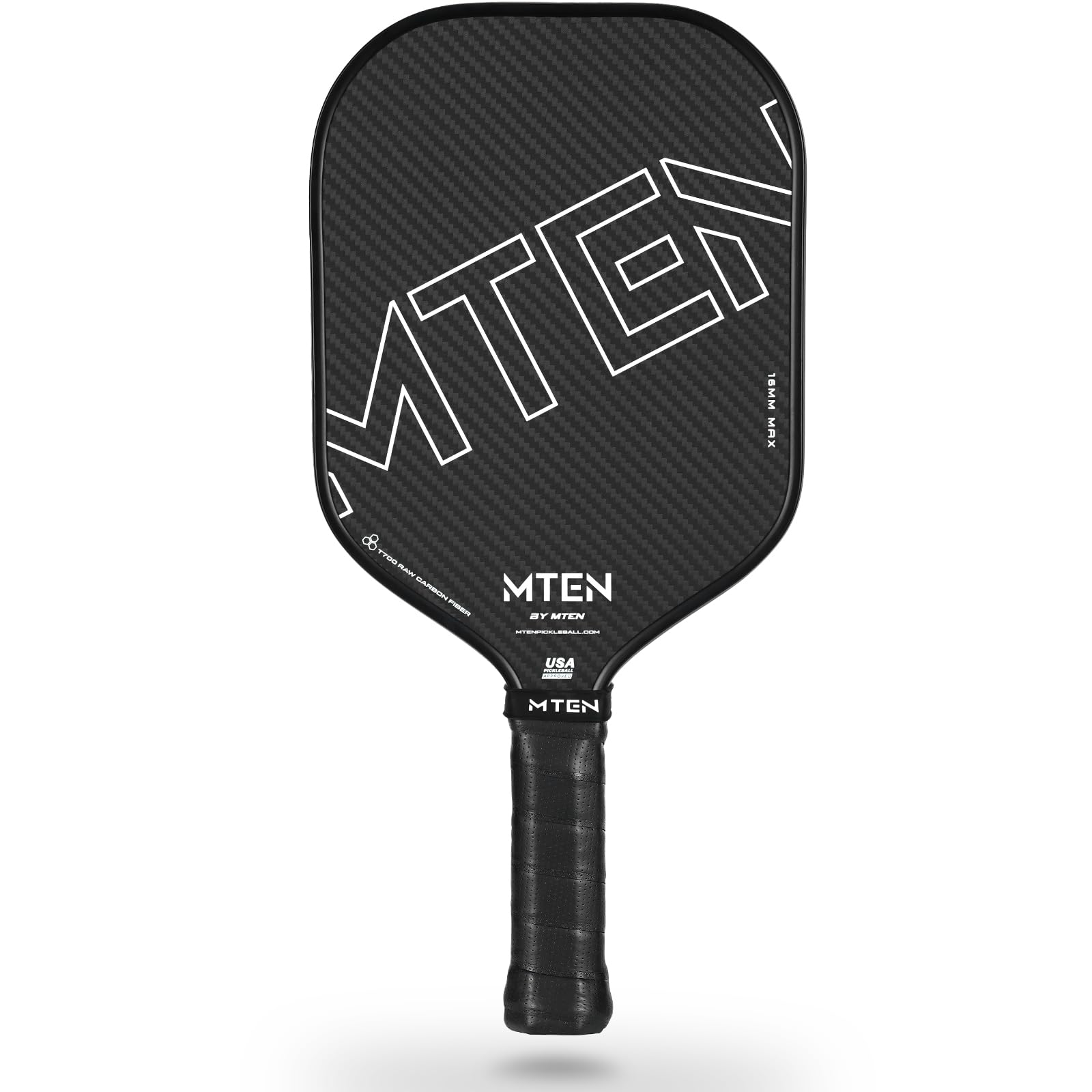 Pickleball Paddles – Carbon Fiber Pickleball Paddle with 16mm Polypropylene Honeycomb Core – Enhanced Power & Spin for Ultimate Control & Consistency – USAPA Approved