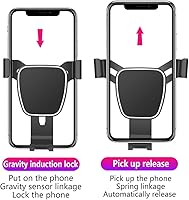 Vista 5 de Soporte para teléfono de coche para Land Rover Defender 2020 2021 2022 2023 2024 2025 Accesorios para automóviles Soporte de navegación Decoración