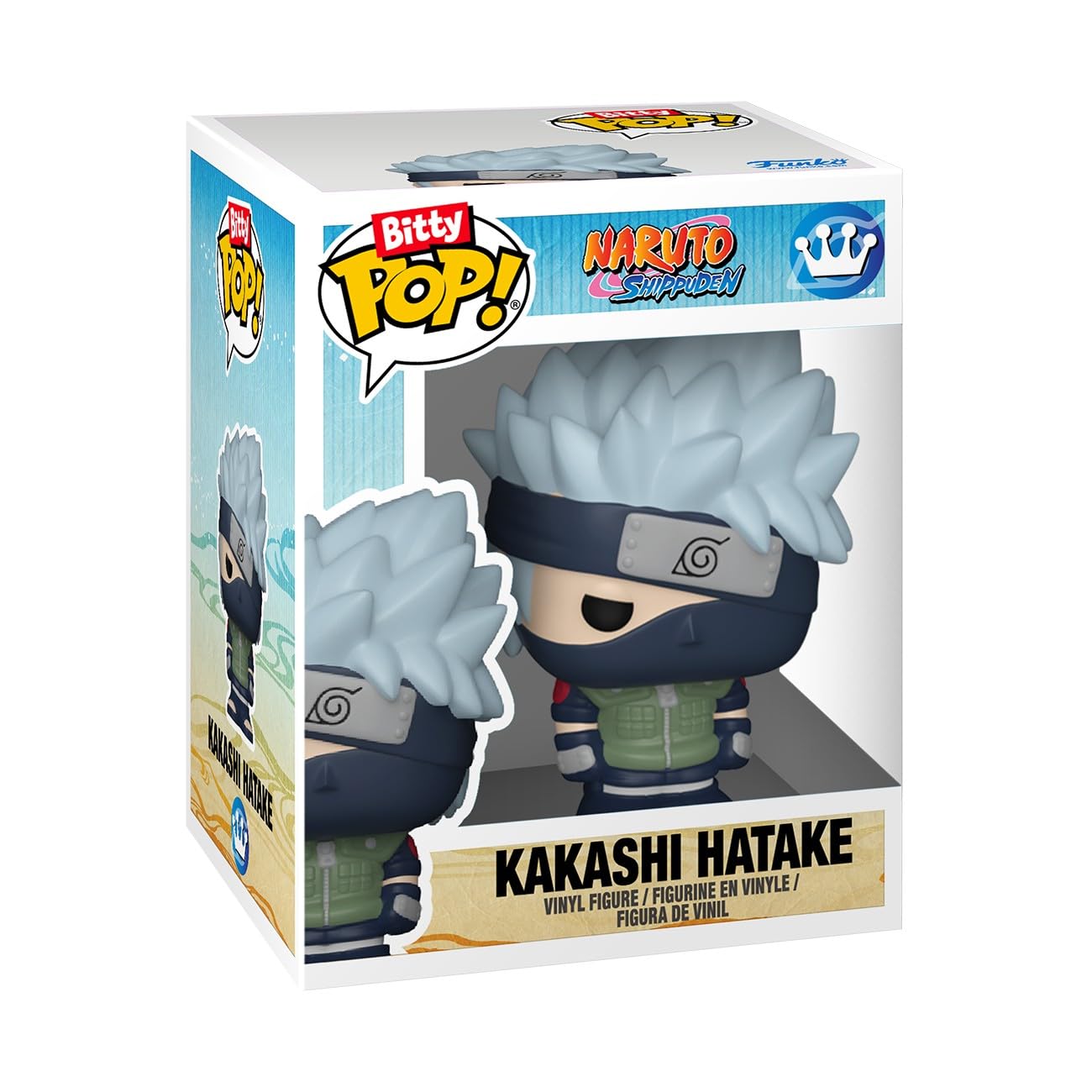 Funko Bitty POP! 4 Pack: Naruto Shippuden, Team 7 with Chase, 1 in 6 chance of receiving the rare Chase variant - Image 4