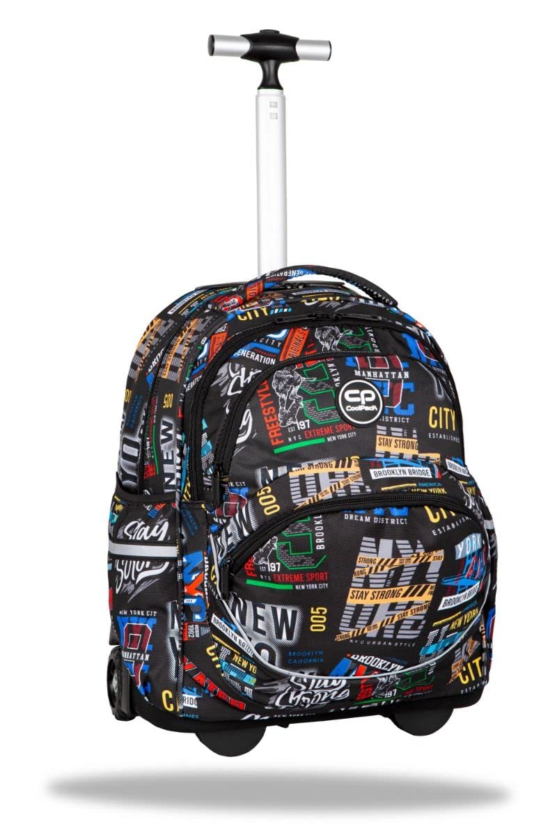 Coolpack Starr Mochila escolar con ruedas Unisex niños