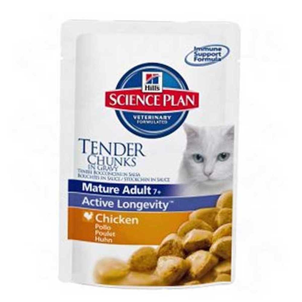 Hill's Wet Food for Mature Cats - Chicken - 85g