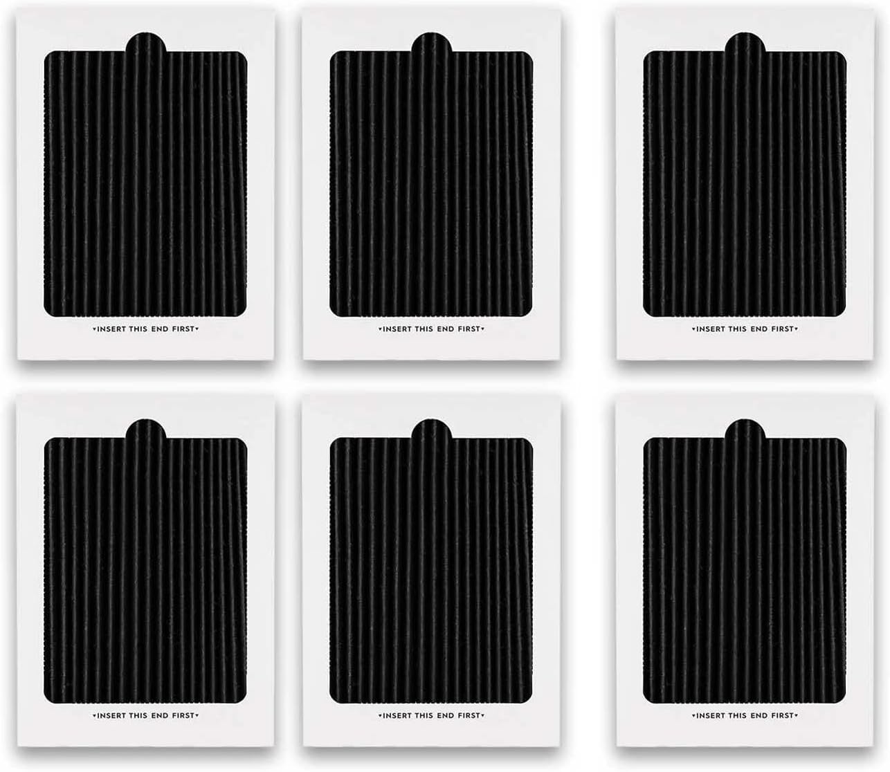 6 Pack Refrigerator Air Filter Replacement for Frigidaire - Fits FGUS2637LE2 FGUS2637LP1 FGUS2637LP2 FGUS2645LF1 FGUS2645LF2 FGUS2645LF3 FGUS2647LF1 FGUS2647LF2 FGUS2647LF3 FGUS2676LE1 FGUS2676LP1