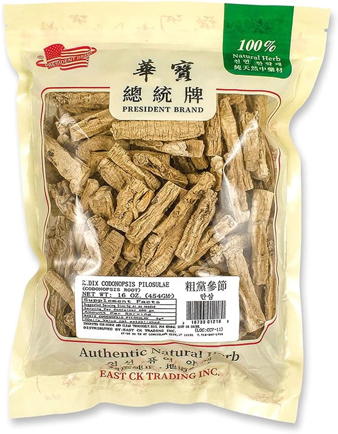 Bestliving Sweet Post Codonopsis Root - Dang Shen 1lb/16Ounces/454g Dried Radix Codonopsis 100% from Nature 党参 Order Packages by Mail from USA