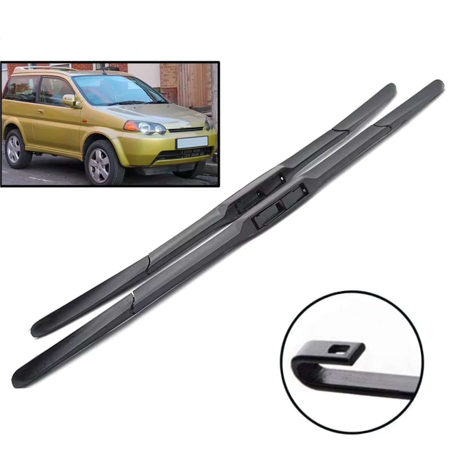 tergicristalli per Auto Compatibile con HR-V MK1 1996 1997 1998 1999 2000 2001 2002 2003 2004 2005 2006 20 "+16" Spazzole Tergicristallo per Parabrezza Anteriore
