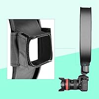 Vista 6 de Difusor Softbox, difusor de luz plegable de 15.7 pulgadas, difusor de flash de anillo multifunción, caja de luz para paraguas para accesorios