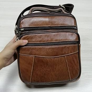 【mnem】Zipper leather shoulder bag CENTRAL PARK- Twin Top Zip Shoulder Bag (CP 8843) - Derek