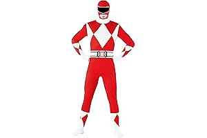 Power Rangers Adult Morphsuits,3D Print Halloween Role Play Carnival Costume