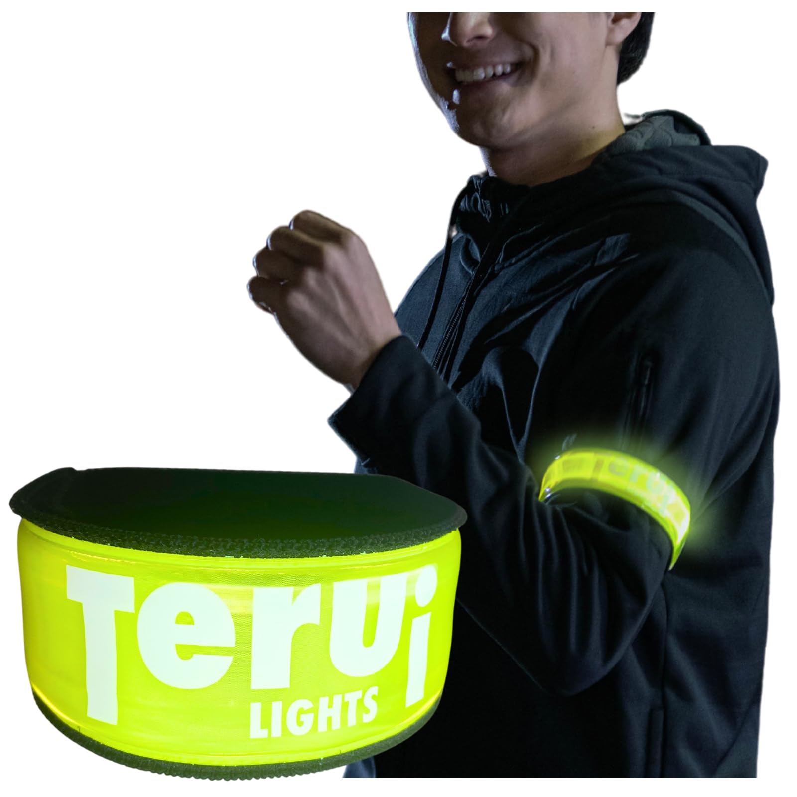 Amazon | TERUI Lights 反射板 ランニング ライト 腕 反射バンド LED