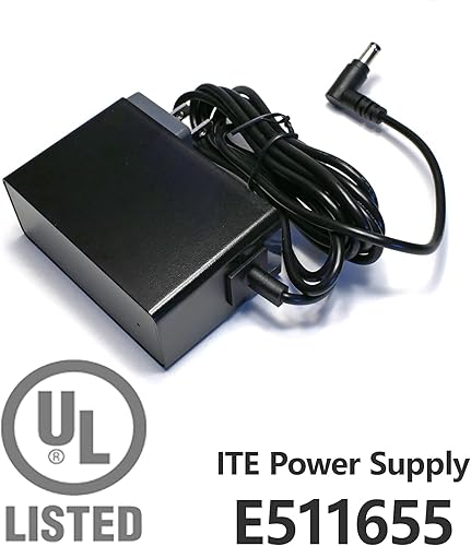 Miniatura 6 de EDO Tech Cargador de pared de CA para RCA de pantalla dual portátil DVD TV Combo Player 12V Cable de fuente de alimentación