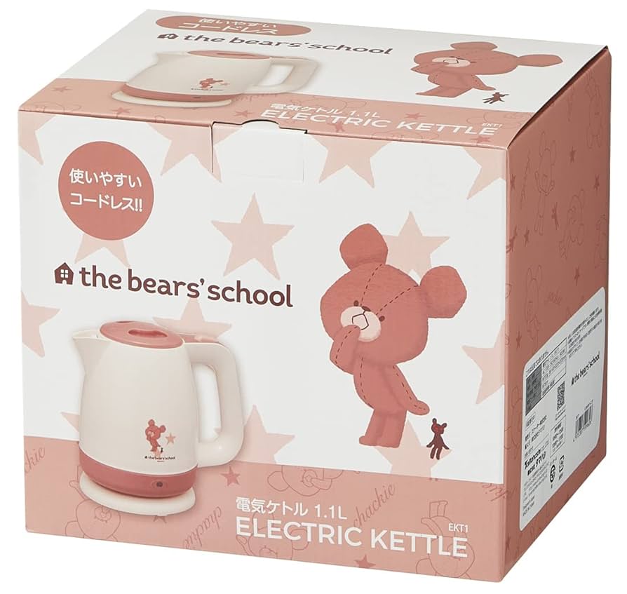 ⭐️トープレ製　クマのスケーター Amazon | スケーター 電気ケトル 1.1L フタ取り外し可能