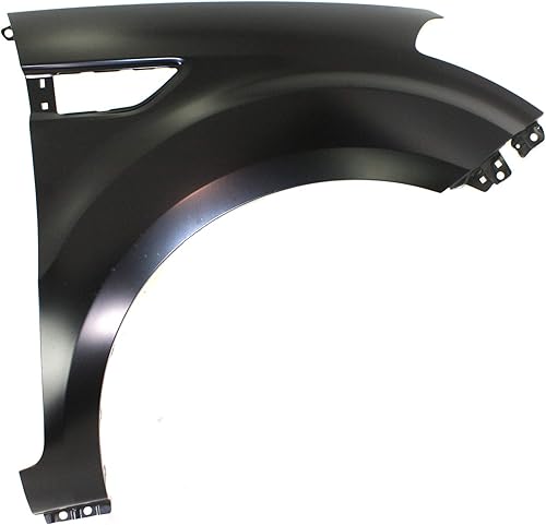 Garage-Pro Guardabarros compatible con acero imprimado para el lado del pasajero delantero Kia Soul 2010-2013